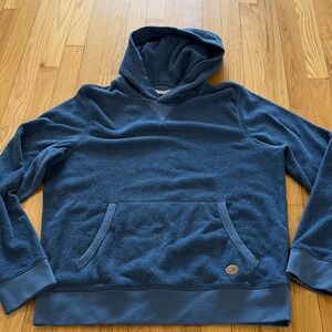 Outerknown Hightide Terry Cloth Hooded Pullover Sz XL